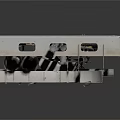 Industrial Equipment Featuring Metal Mechanical Components Pipeline System And Framework