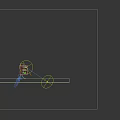 Aerial View Planning of Container Style Buildings with Fence Gate and Paved Grassland Area