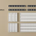 Grille Lights In Various Styles And Black White Color Options For Indoor Use
