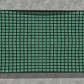 Lush Green Plant Wall With Black Grid Panels Creating Modern Vertical Garden Design