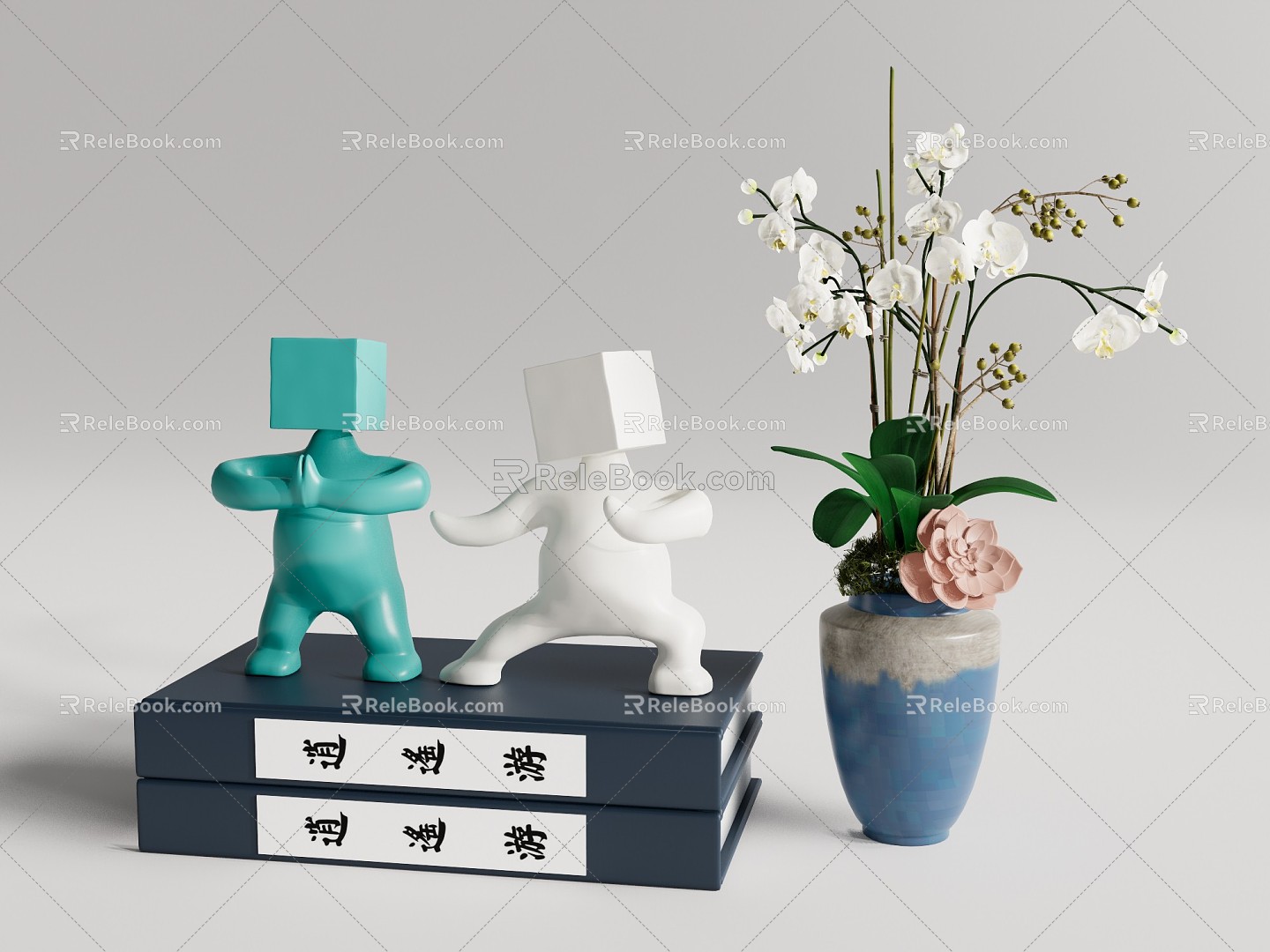 New Chinese style ornaments vase ornaments model