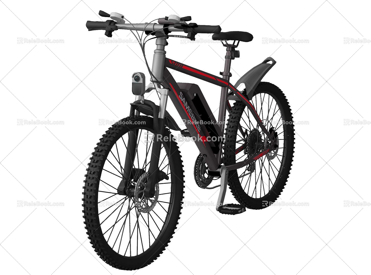 Modern Bicycle 3d model