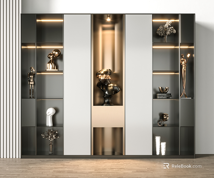 Modern Decorative Cabinet texture