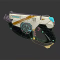 modern weapons sci-fi weapons futuristic weapons sci-fi equipment game equipment 3d model