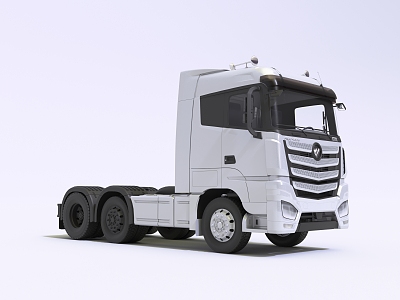 modern truck 3d model