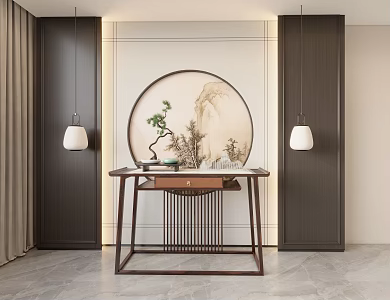 New Chinese Entrance 3d model