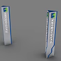 Directional Signage For Wuxi Binshui Industrial Park With Grey Blue Green Design