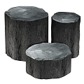 Nordic Coffee Table Wood Coffee Table 3d model