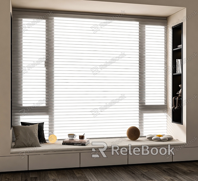 Floating window dream curtain model