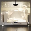 Advanced Projection Monitoring System With HD Surveillance Camera And Smart