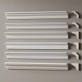 Modern gypsum line simple European gypsum line Yin corner line Yang corner line smallpox corner line 3d model