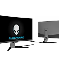 Modern display esports display 3d model