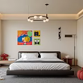 Modern Living Room Interior With Stylish Sofa Coffee Table And Decorative Artworks
