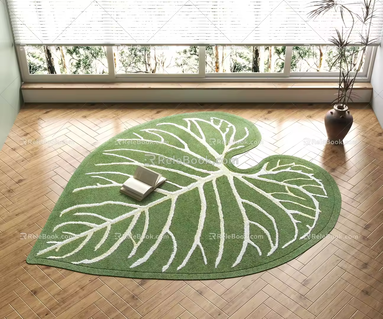 square carpet 3d model