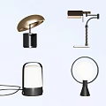 Modern table lamp 3d model