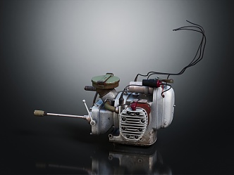 Modern Engine Motorcycle Engine Motorcycle Engine 3d model