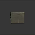 Durable Green Military Ammunition Box With Label 661 And Red Stripe
