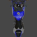 Yamaha YZF R6 Moto 3d model