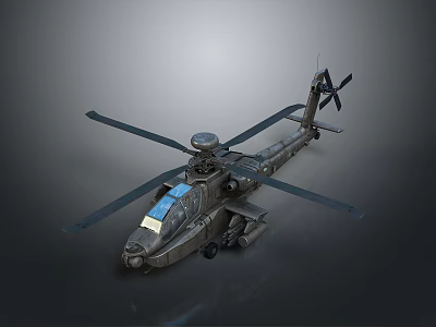 Aerospace Mission Support Helicopter Assisting Space Exploration and Equipment Transport 3d model