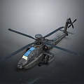 Aerospace Mission Support Helicopter Assisting Space Exploration and Equipment Transport