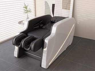 Electric Massage Beauty Bed Intelligent Constant Temperature Massage Chair Automatic Hair Salon Barber Shop Water Bed 3d model