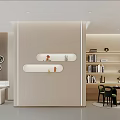Modern Jewelry Store Interior With Display Niches Wall Clocks And Seating
