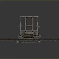 Heavy Duty Industrial Equipment with Metal Frame Mobile Wheels and Lifting Platform
