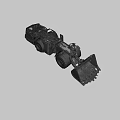 tunnel loader 3d model