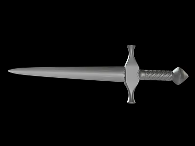 Modern knife knife 3d model