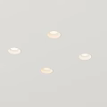 modern downlight narrow frame downlight led downlight no main light embedded downlight 3d model