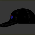Black Cap With Colorful TESTO Logo For Daily Lifestyle Use