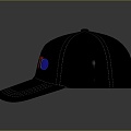 Hat cap baseball cap realistic 3d model