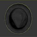 Fashionable Gray Fedora Hat Featuring Black Stitched Band And Classic Style
