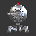 modern robot 3d model