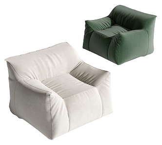 Single sofa 3d model