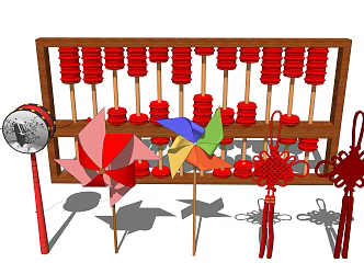 New Chinese Knot Objects 3d model