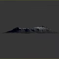 Natural Mountainous Terrain with Snow Capped Peaks River Valleys and Textured Ground
