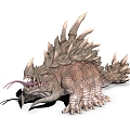 Ancient Monster Monster Ancient Behemoth Dinosaur Game Role 3d model