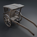 Chinese carriage 3d model