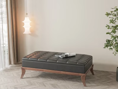 Sofa stool 3d model