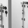 Stainless Steel Door Lock Hardware With Key And Secure Lock Body Design