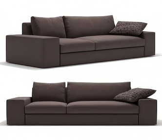 Ligne Roset double sofa 3d model