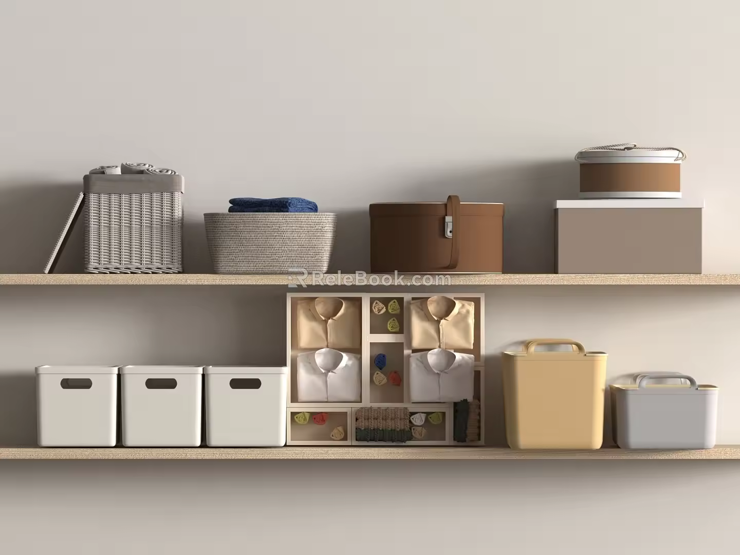 Box Storage Box Clothes Storage Box Storage Box Sundries Storage Box Storage Basket 3d model