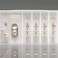 Mall Counter for Orthopedic Underwear with Modern Display Shelves and GAVIN Brand Collection