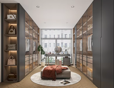 Cloakroom 3d model