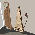 Guzheng Bow String Instrument Soltree 3d model