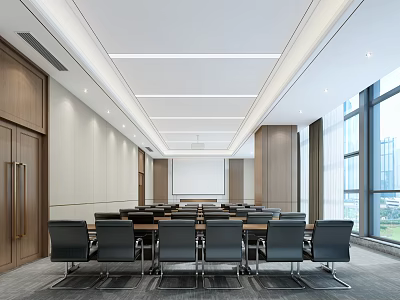 Modern Meeting Room Office Meeting Room 3d model