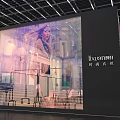 Lixuanwei Fashion Natural Exhibition Booth With Modern Design And Large Screen Model
