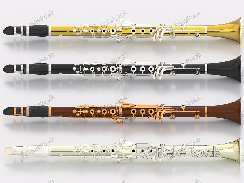 Clarinet Wind Instrument model