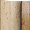 Modern Wooden Background Wall With Three Color Tones And Natural Wood Grain